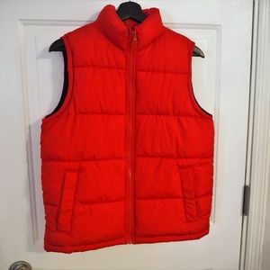 Old Navy Puffer Vest - Red